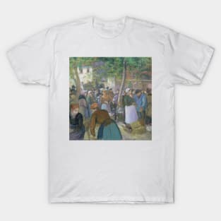 Poultry Market at Gisors by Camille Pissarro T-Shirt